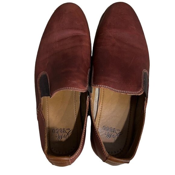 J&M EST 1850 LOAFERS MENS SIZE 10M SLIP ON SHOES DRIVING LOAFERS - Picture 11 of 13